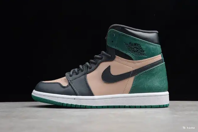 Rep TBK Retro Anthracite 1 Mystic Beige Green Air AH7389-203 High Bio Jordan 0428